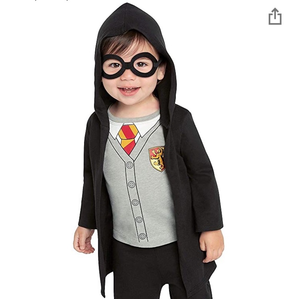 Harry Potter Little Hogwarts Wizard Baby Costume - Picture 1 of 8